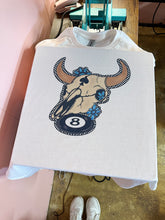 Load image into Gallery viewer, Retro Longhorn TEE or CREWNECK
