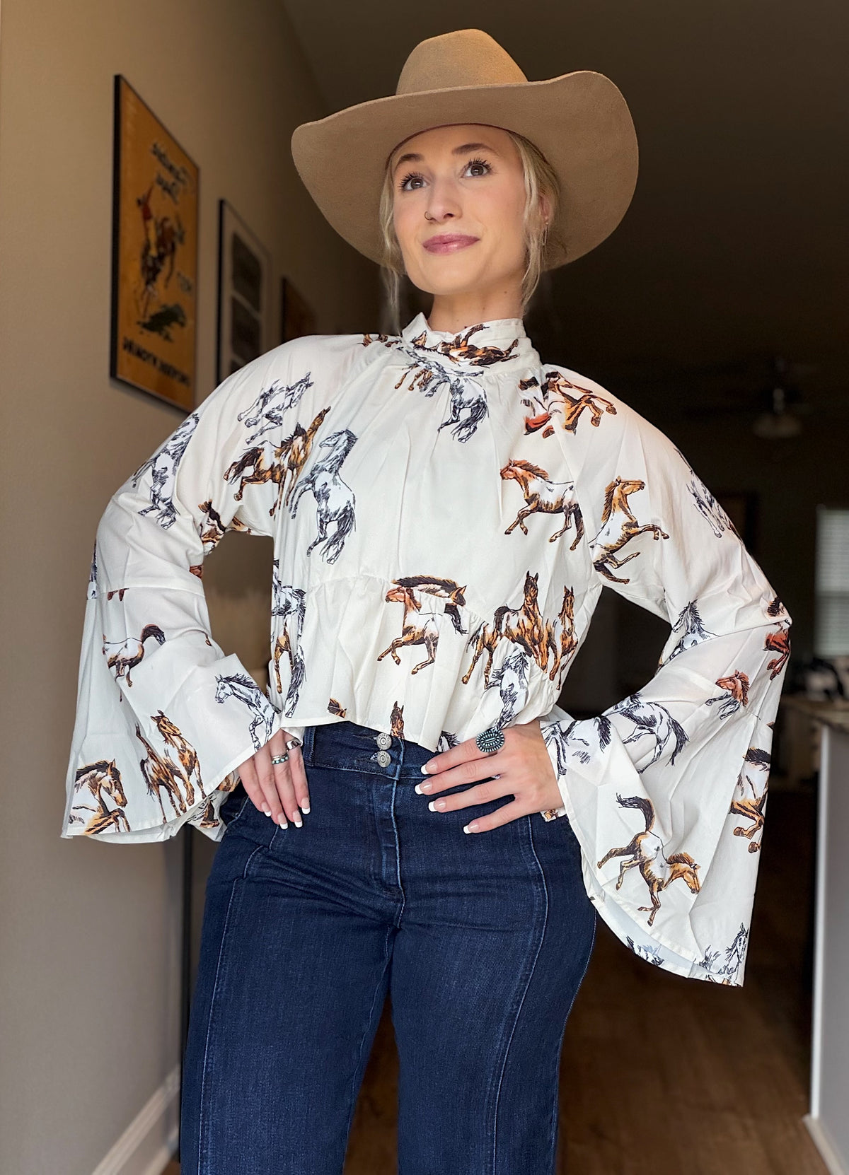 The Western Whimsy Top