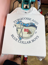 Load image into Gallery viewer, Blue Collar Boys Hard Hat TEE or CREWNECK
