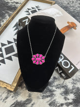 Load image into Gallery viewer, Large Hot Pink Squash Necklace
