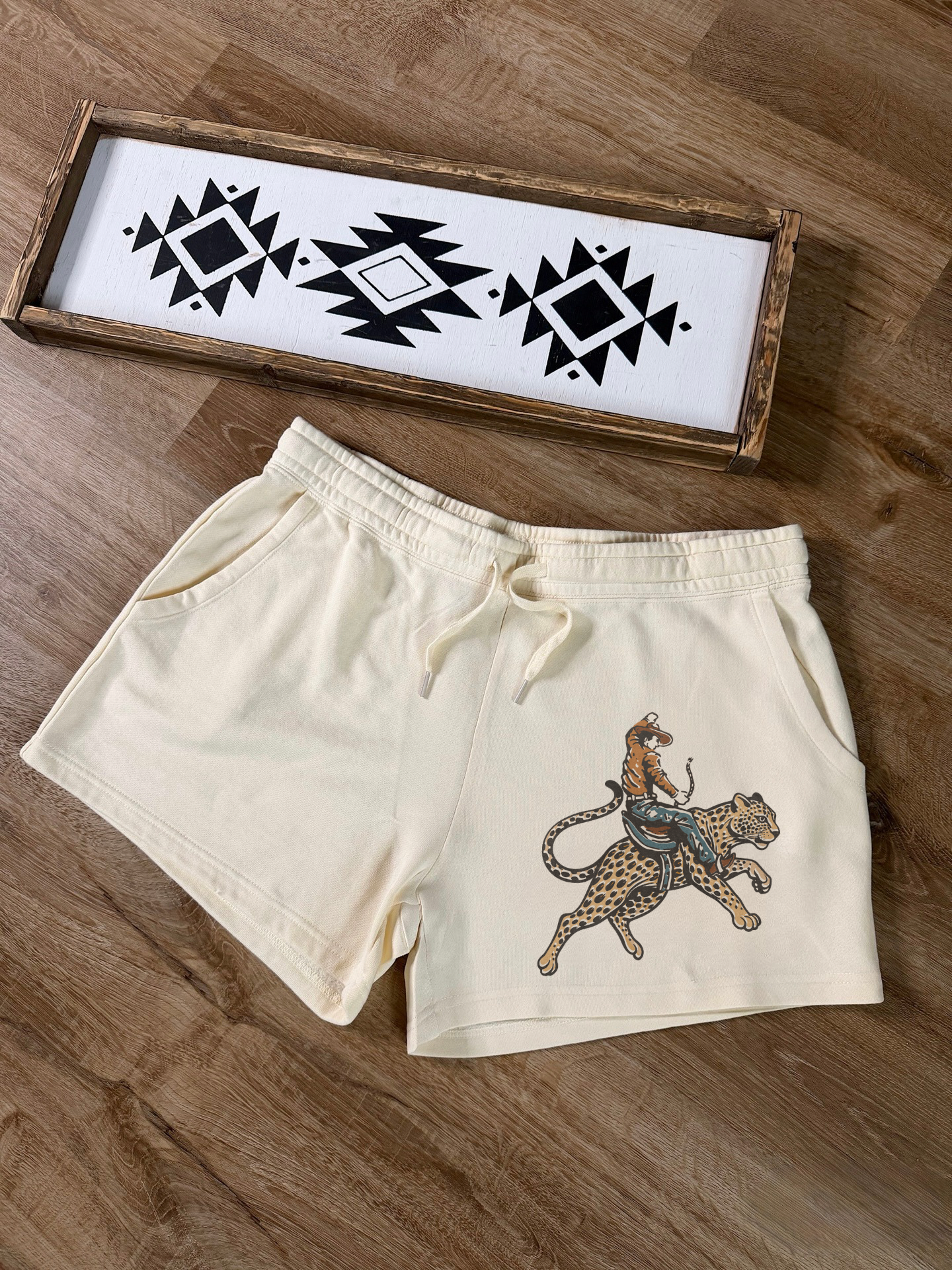 Cowboy Jaguar Lounge Shorts