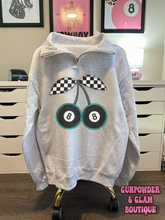 Load image into Gallery viewer, 8 Ball Cherries Quarter Zip
