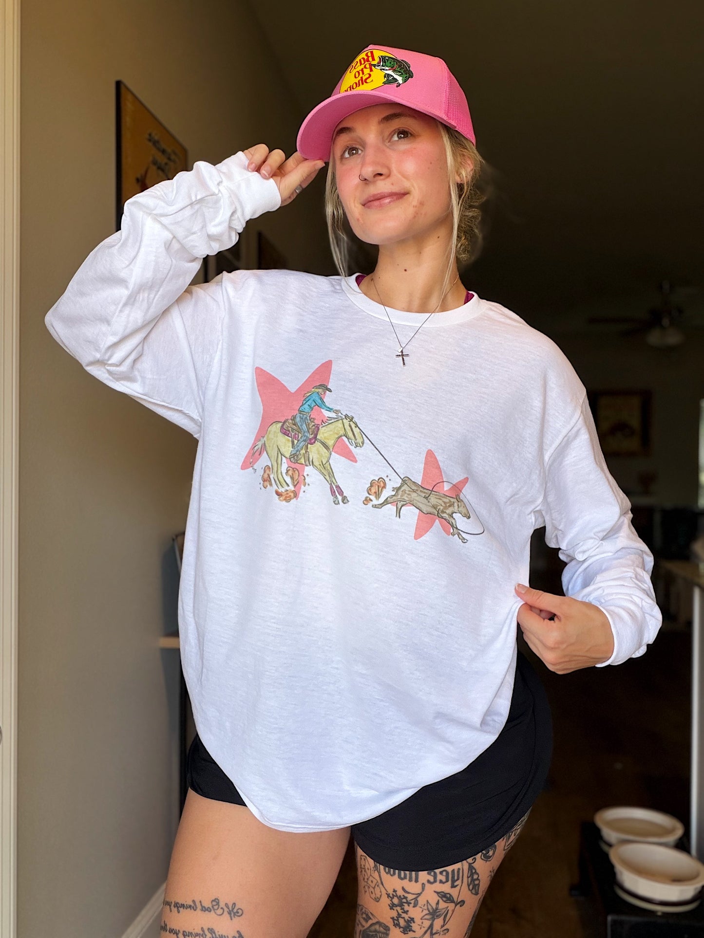 Cowgirl Roundup Long Sleeve Tee