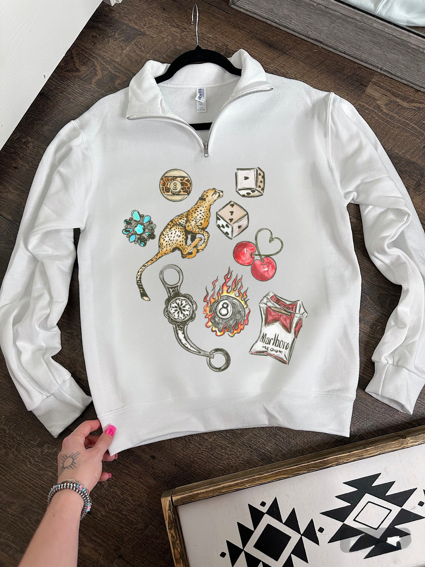 Roll The Dice Quarter Zip