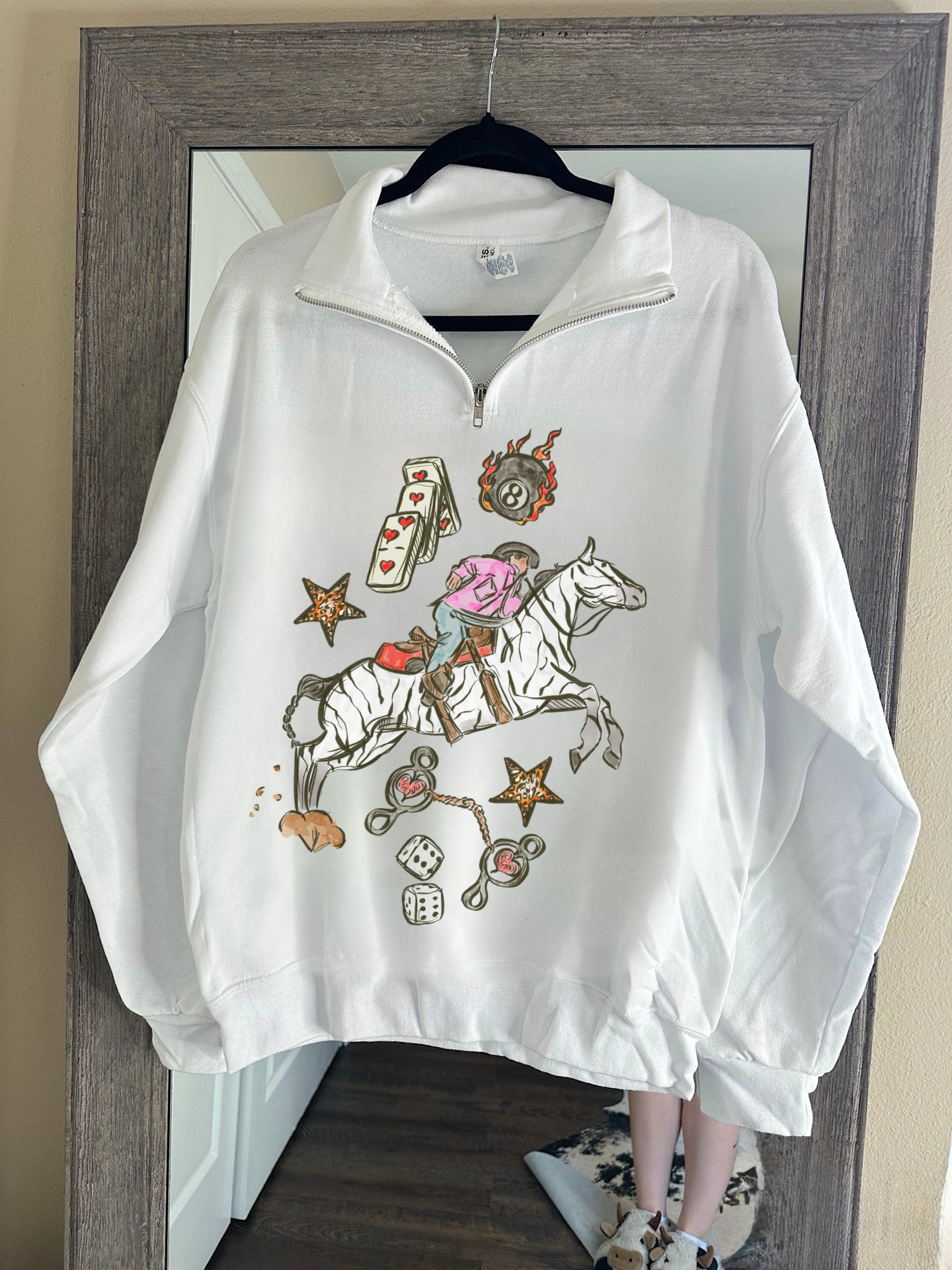 Wild Card Cowboy Quarter Zip