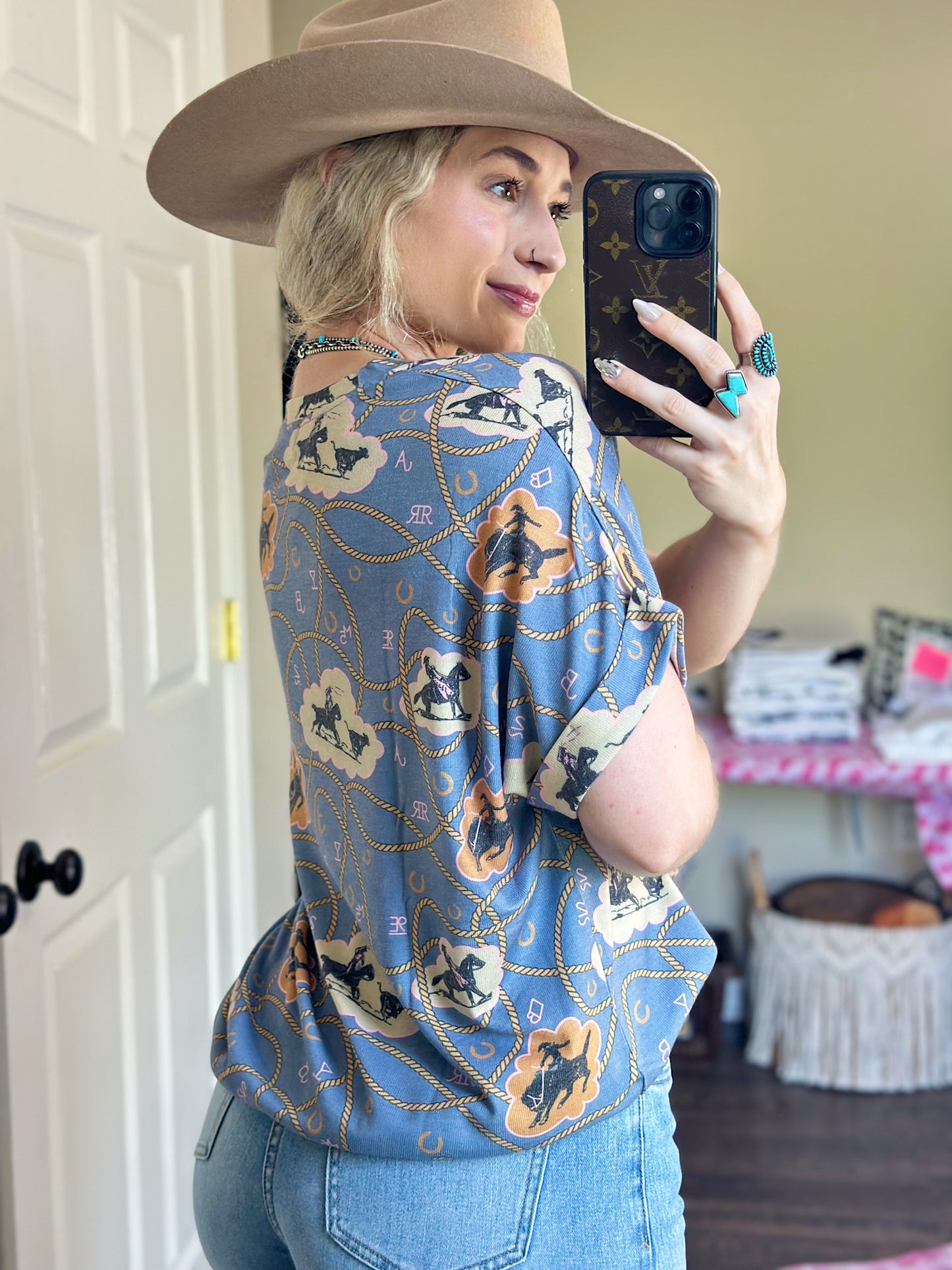 The Rancher Threads Oversized Top