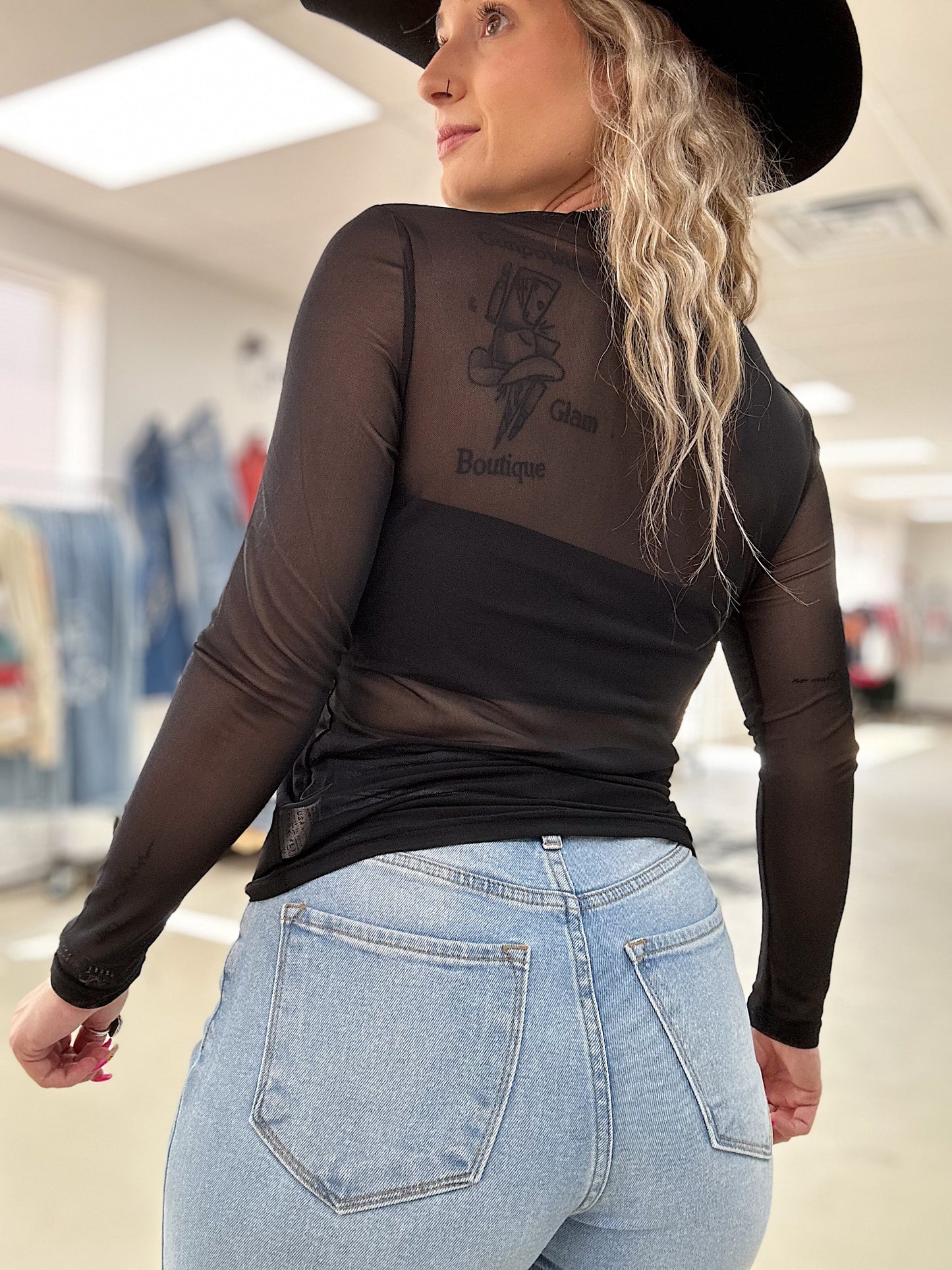 The YeeHaw Mesh Top