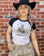 Load image into Gallery viewer, Vintage Bull Rider Baby Tee
