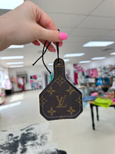 Load image into Gallery viewer, LV Rear View Mirror Charm (Cattle Tag)
