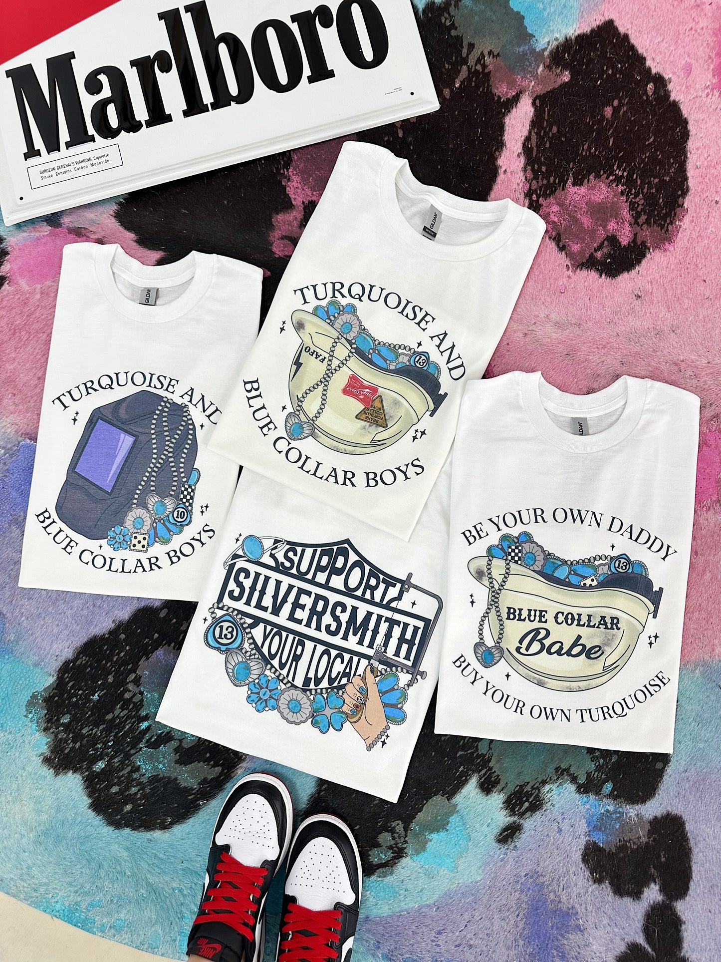 Blue Collar Boys Welder TEE or CREWNECK
