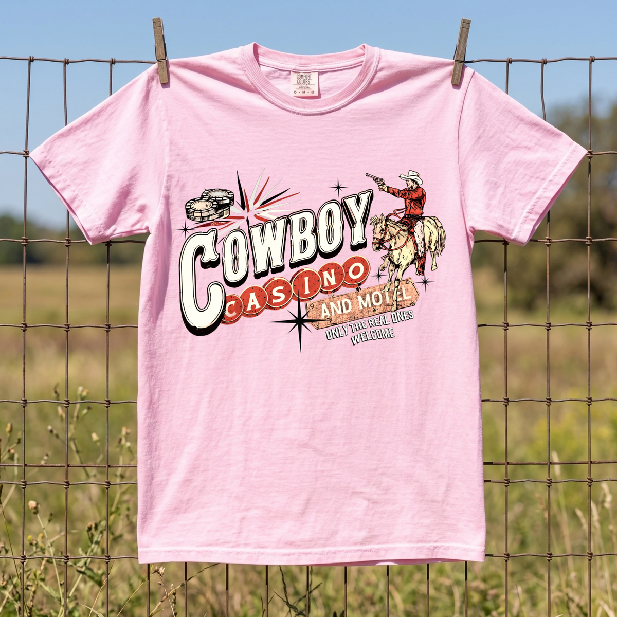 Cowboys Casino COMFORT COLORS TEE
