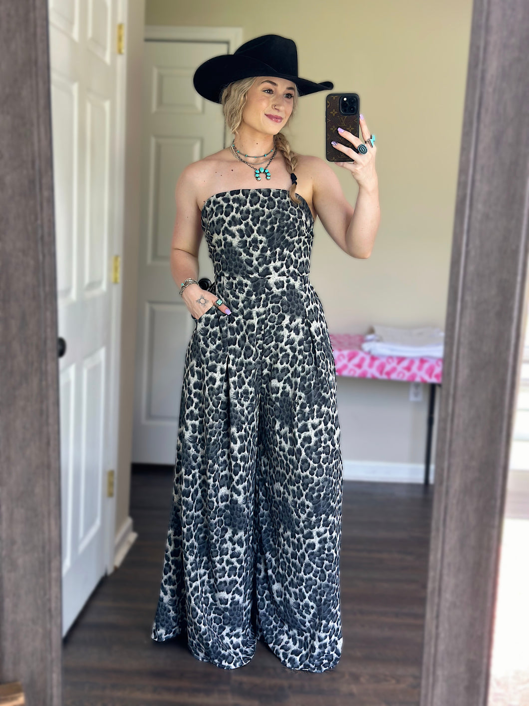 Snow Leopard Jumpsuit