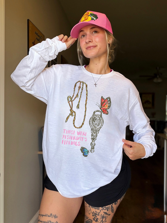 Those Were Yesterday’s Feelings Long Sleeve Tee