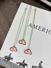 Load image into Gallery viewer, Pink Cowboy Hat Necklace
