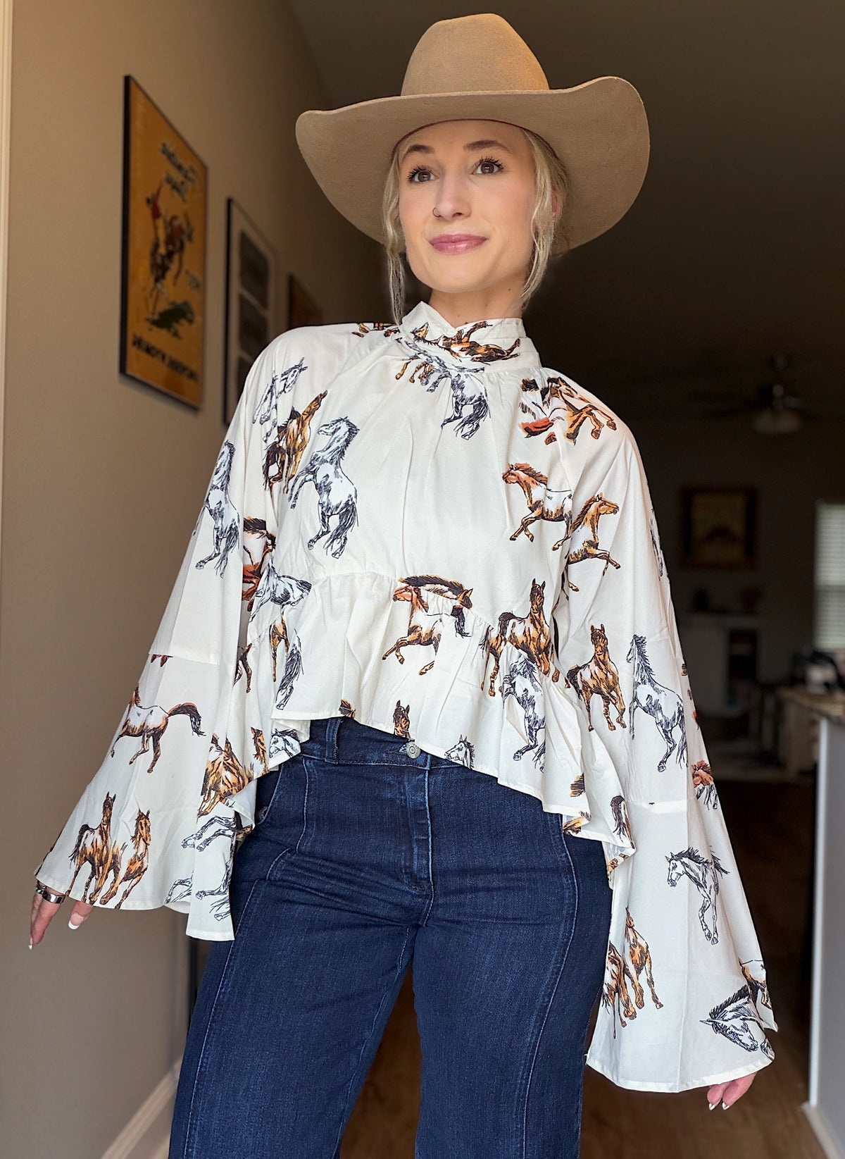 The Western Whimsy Top