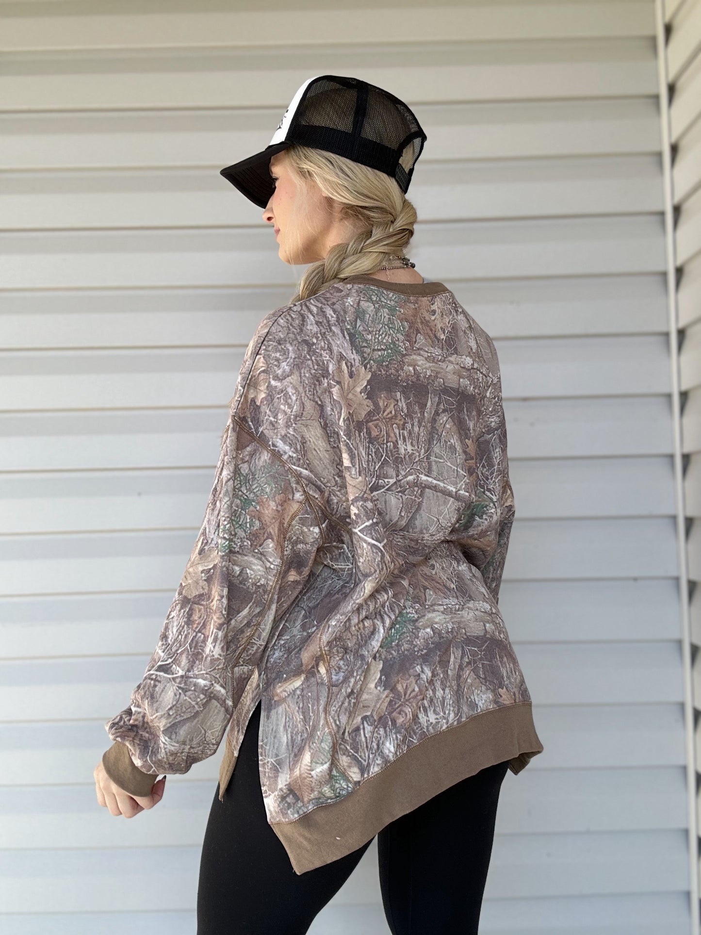 The Vintage Camo Top