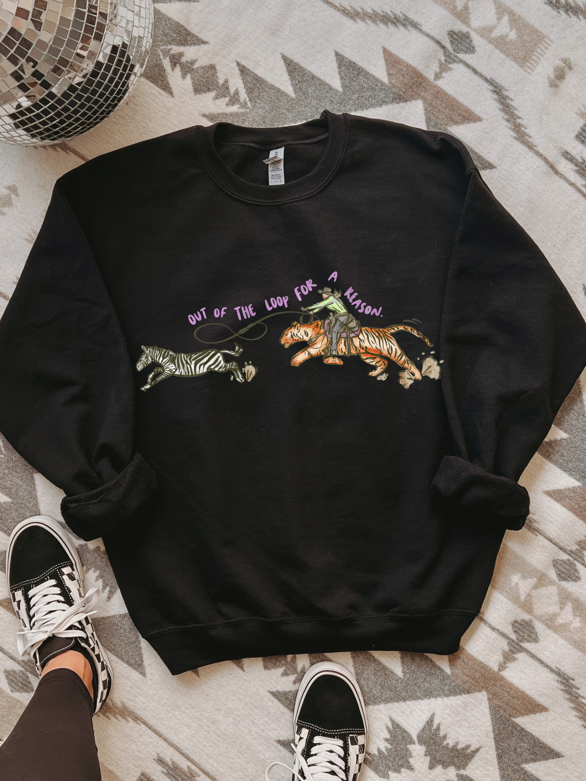 Out Of The Loop For A Reason Crewneck