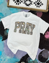 Load image into Gallery viewer, Camo Pray Tee or Crewneck
