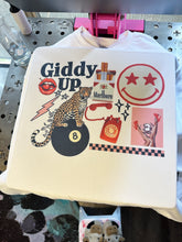 Load image into Gallery viewer, Giddy Up Collage TEE, CREWNECK or QUARTER ZIP
