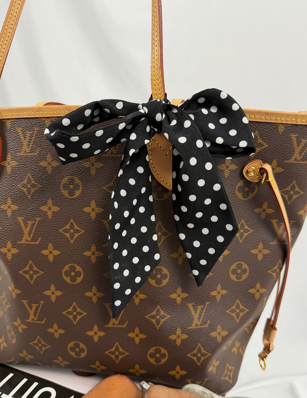 Polka Dot Twilly (Black)