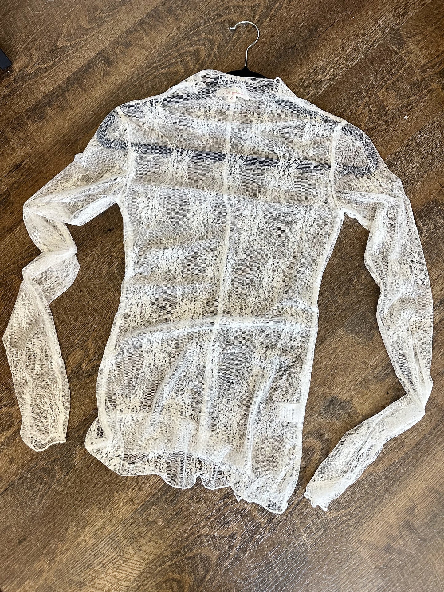 Lace Layering Top (White)
