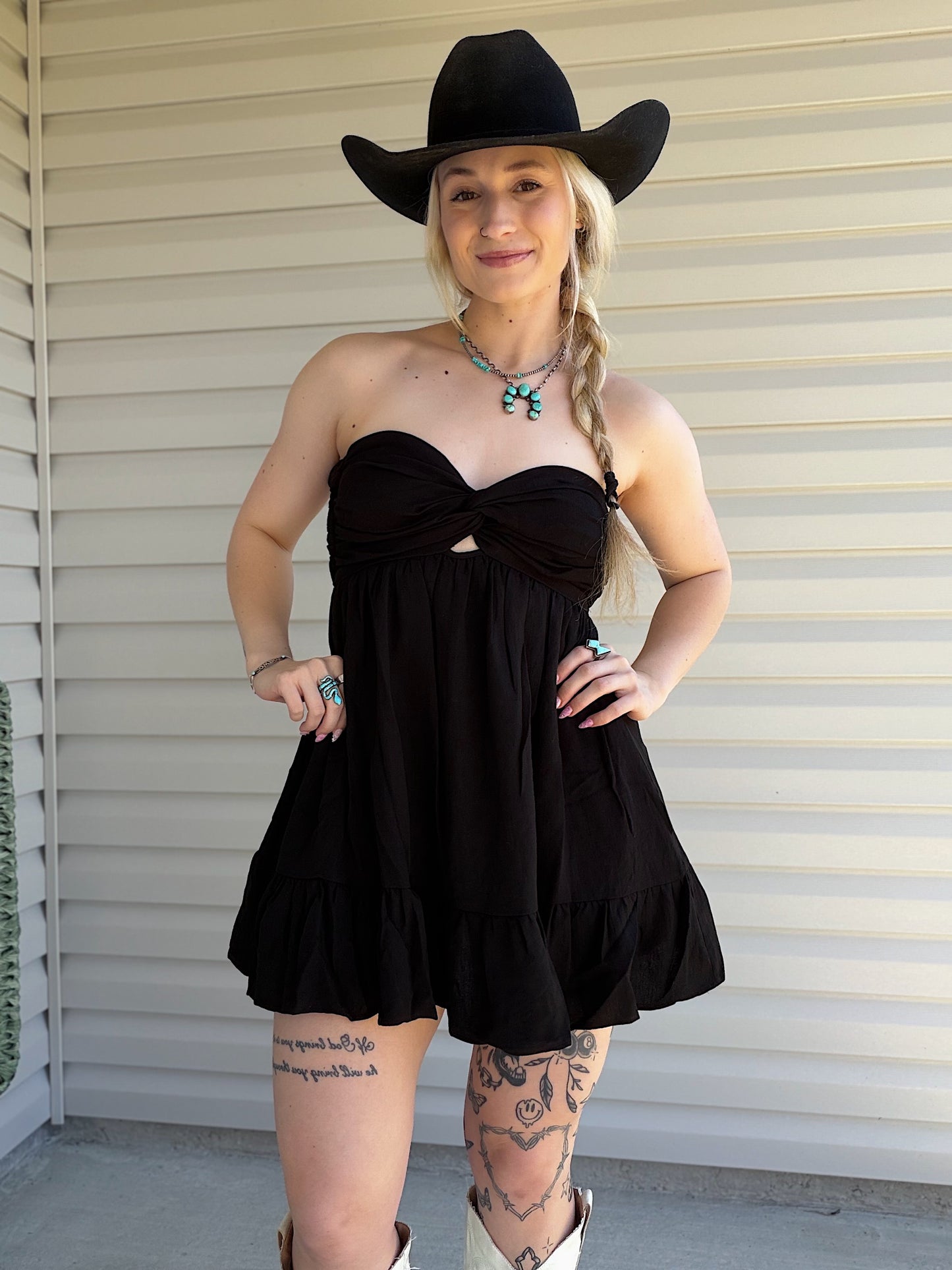 The Lil’ Black Dress (Open Back)