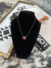 Load image into Gallery viewer, The Pink Flower Necklace
