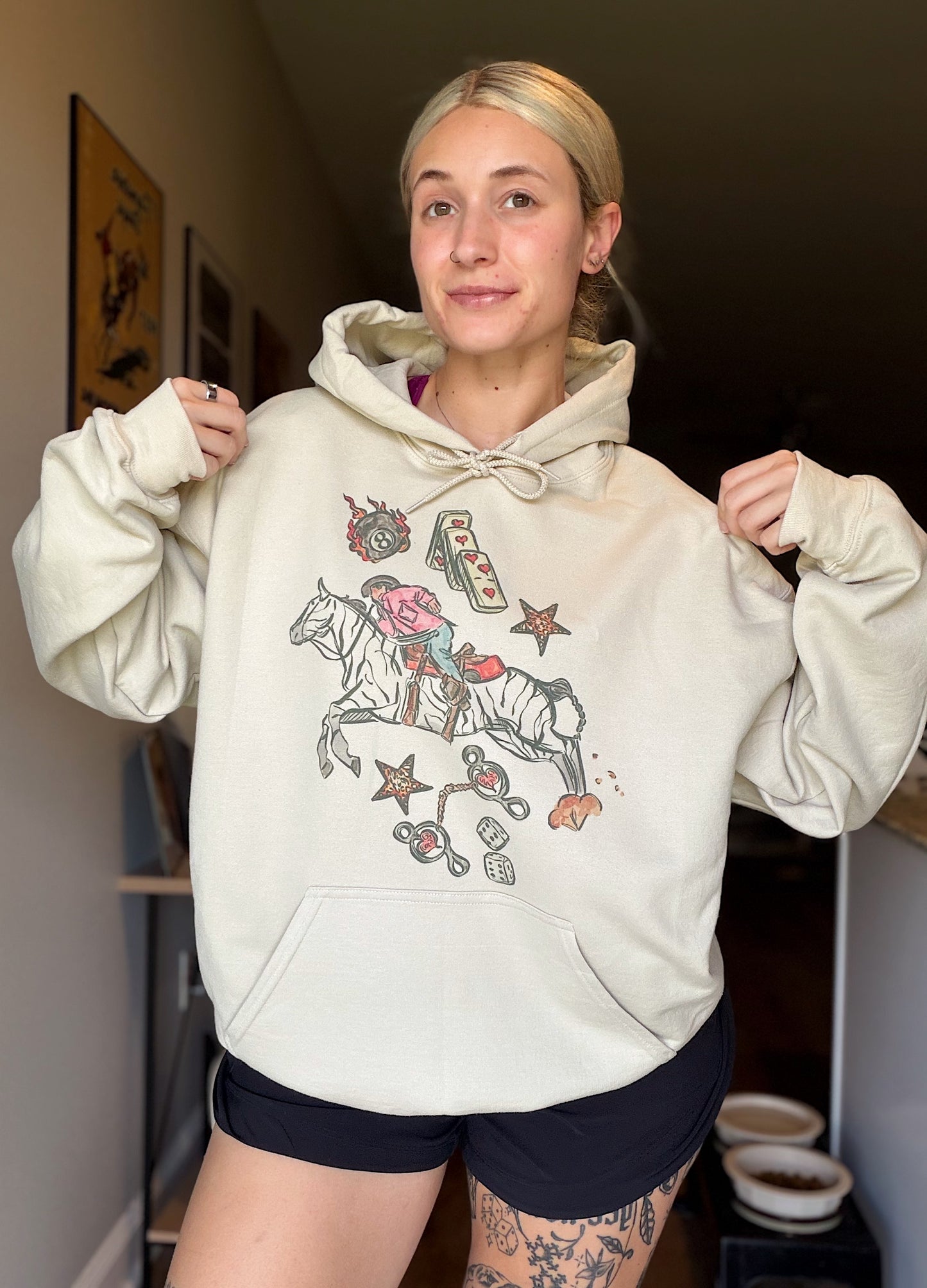 Wild Card Cowboy Hoodie
