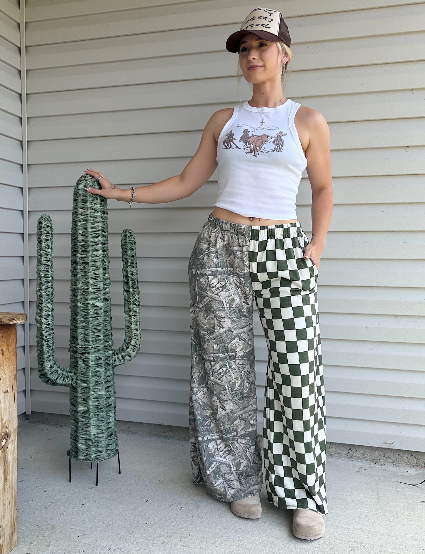 The Check Mate Camo Pants