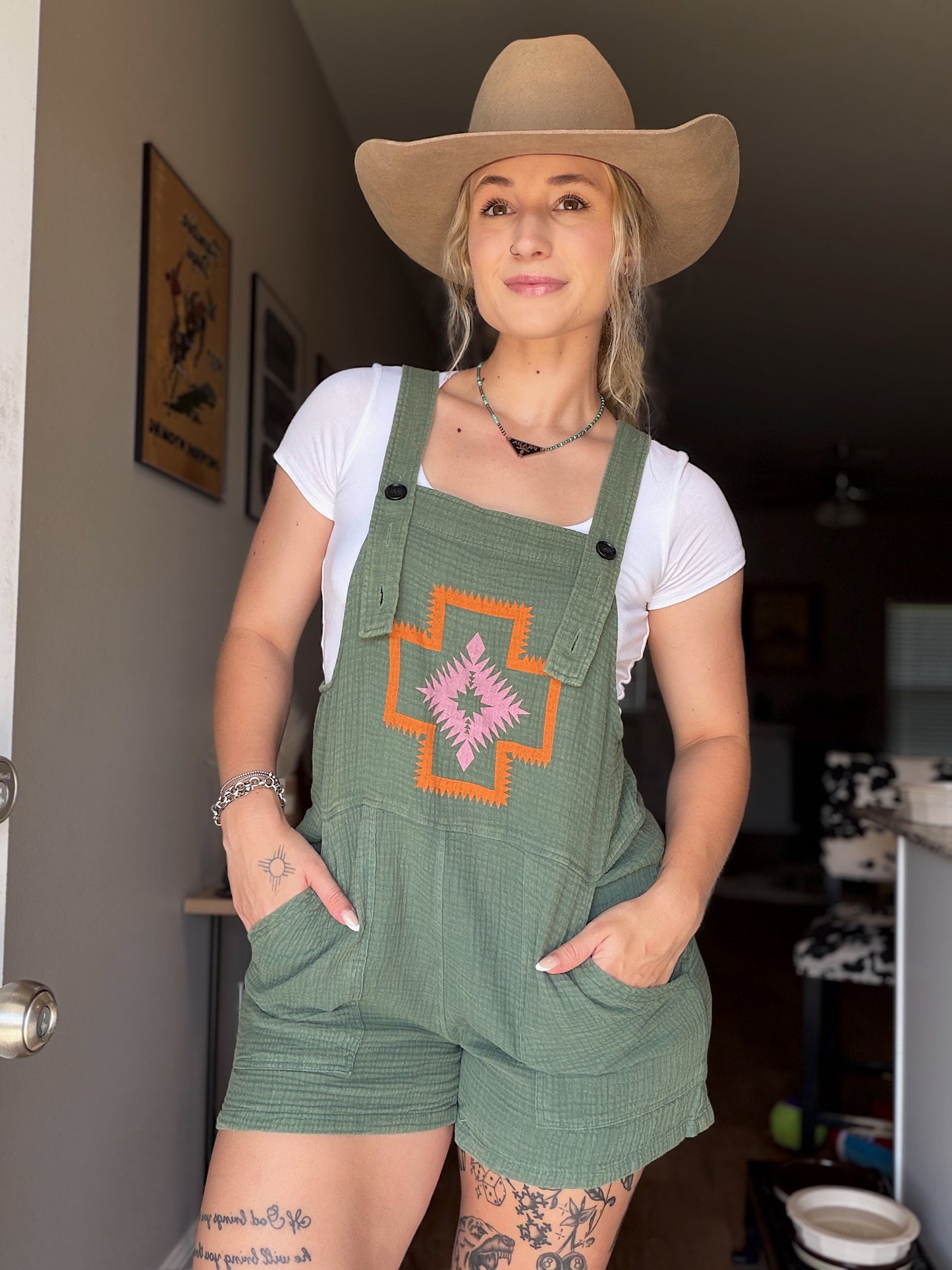The Desert Sage Romper