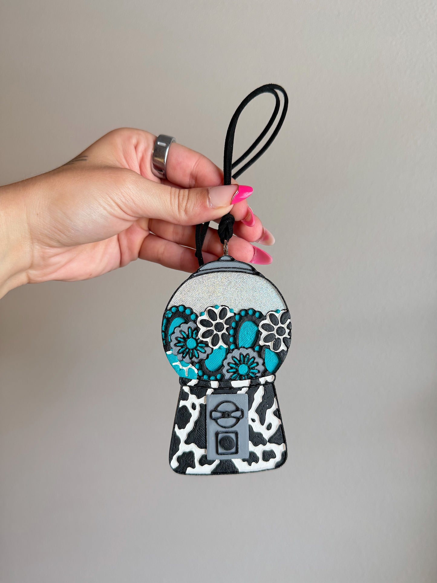 Turquoise Candy Car Freshie