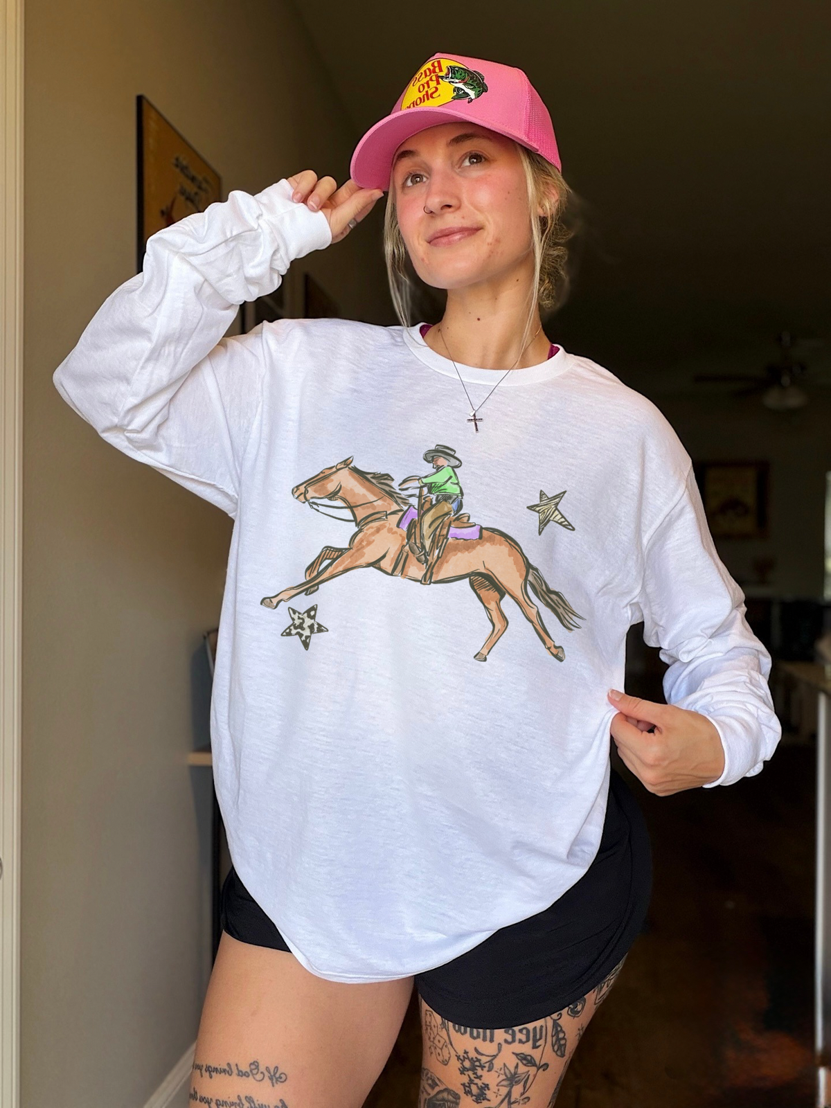 Cosmic Cowboy Long Sleeve Tee