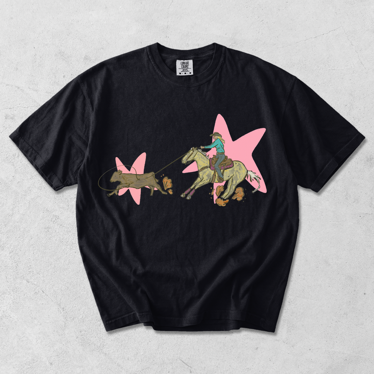 Cowgirl Roundup COMFORT COLORS TEE