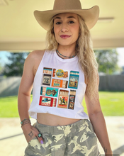 Load image into Gallery viewer, Western Matchbox Cropped Tank

