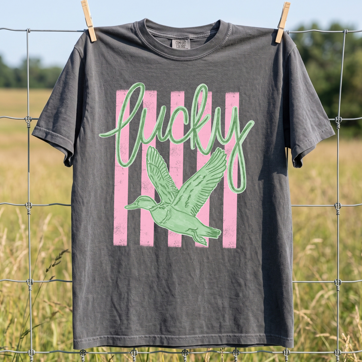 Lucky Duck COMFORT COLORS TEE