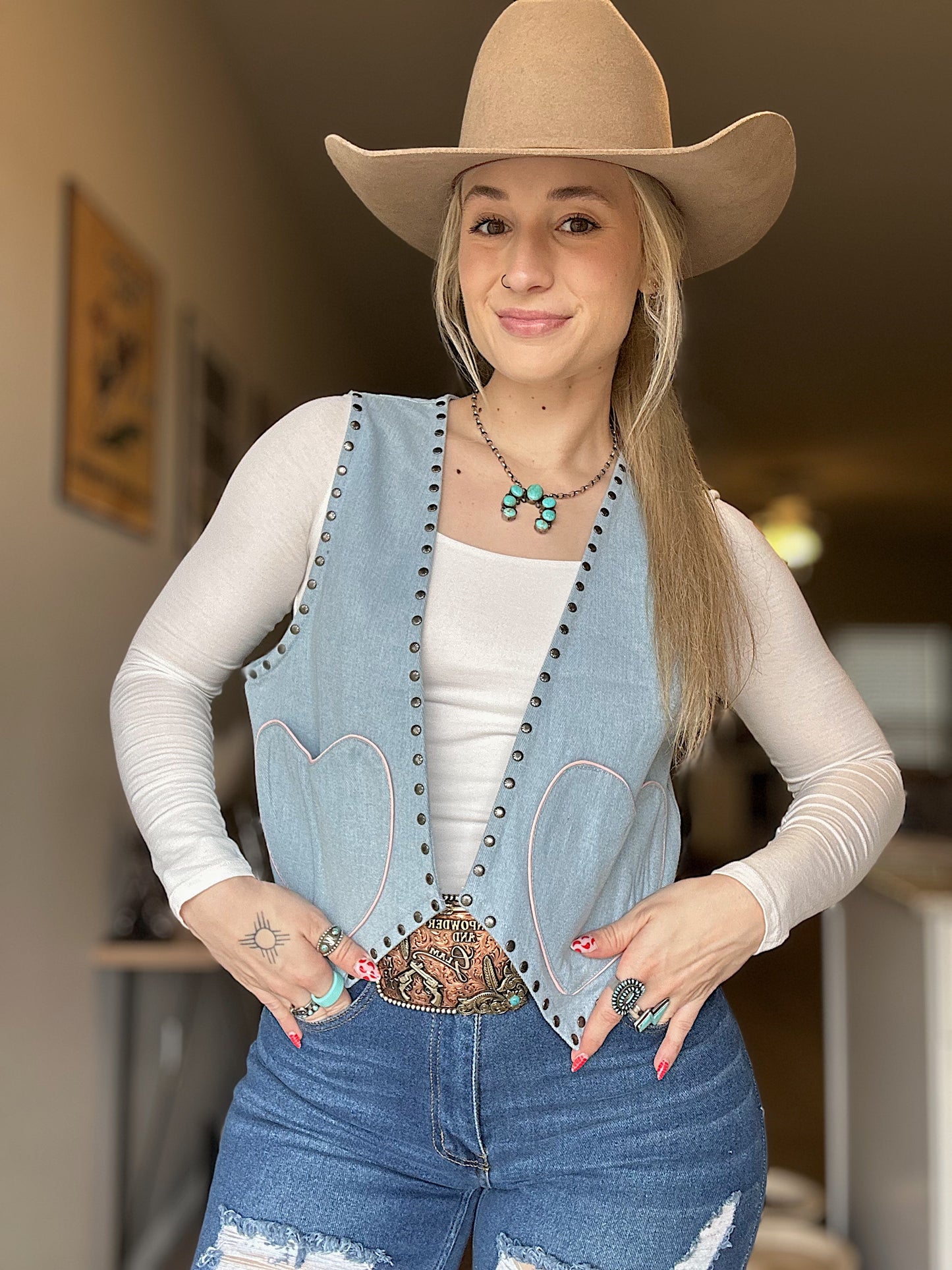 4 The Love Of Denim Vest