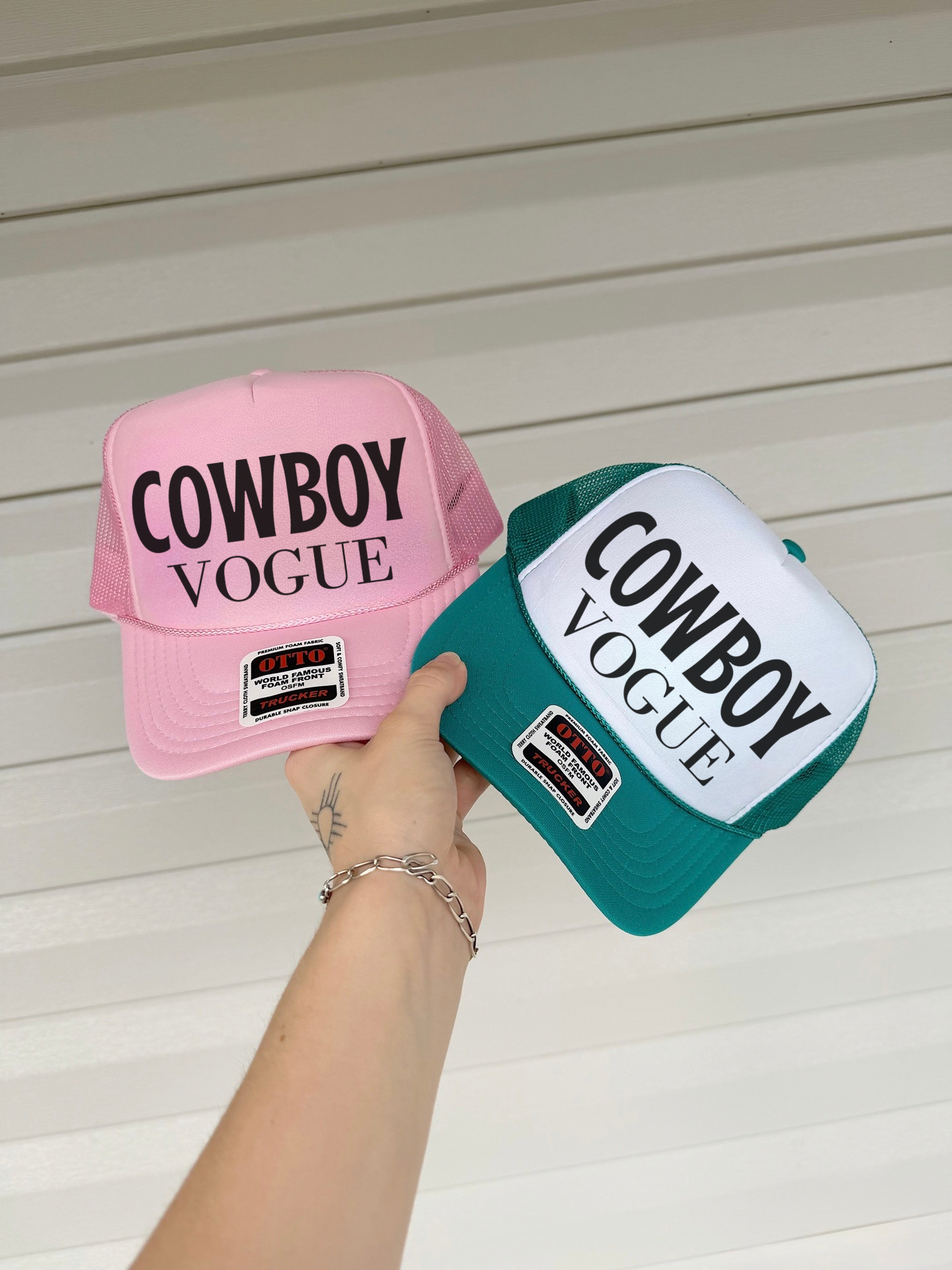 Cowboy Vogue Trucker Hat (Multiple Color Options)