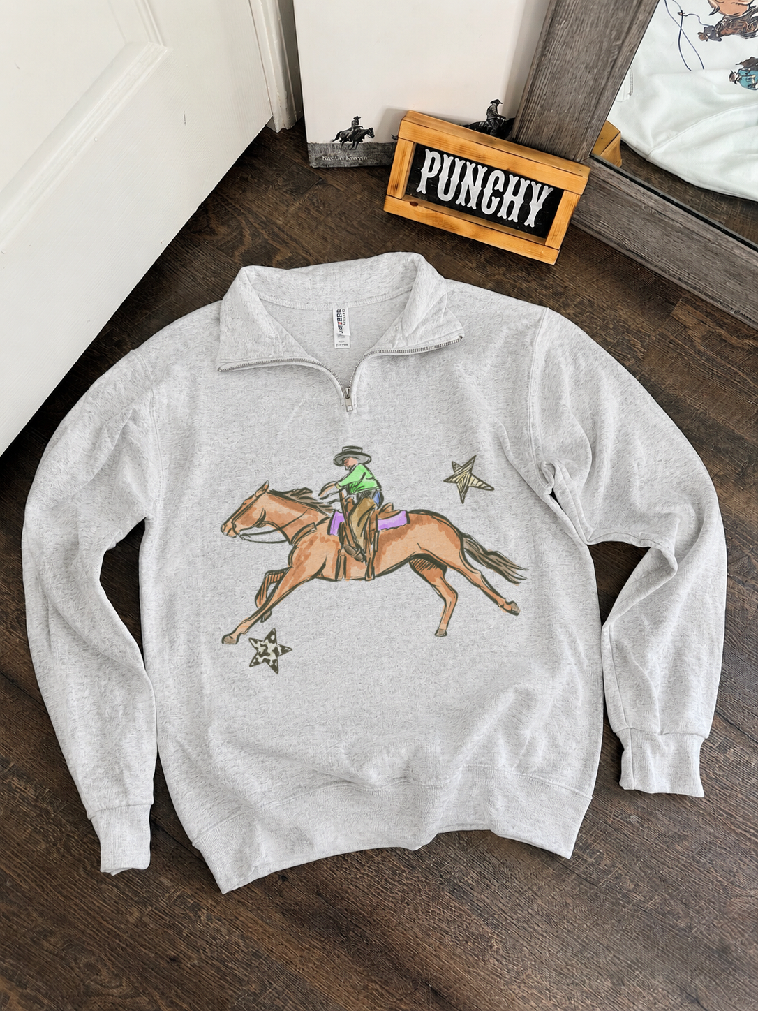 Cosmic Cowboy Quarter Zip