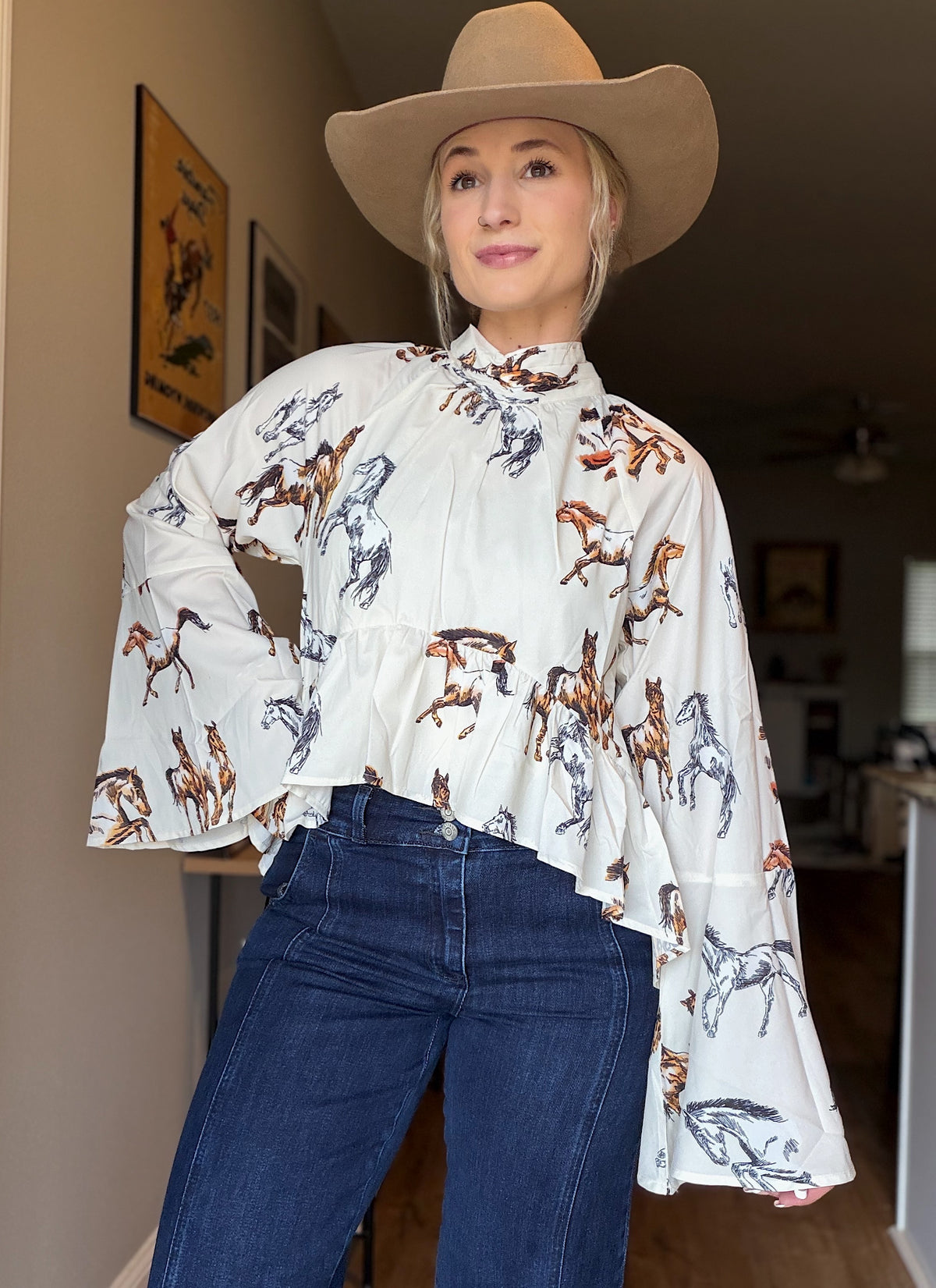 The Western Whimsy Top
