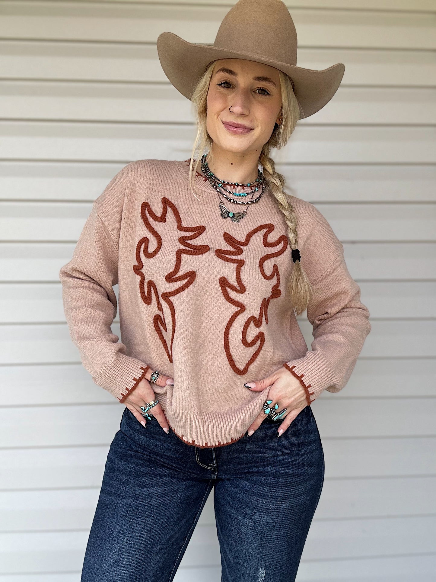 The Boot Stitch Sweater