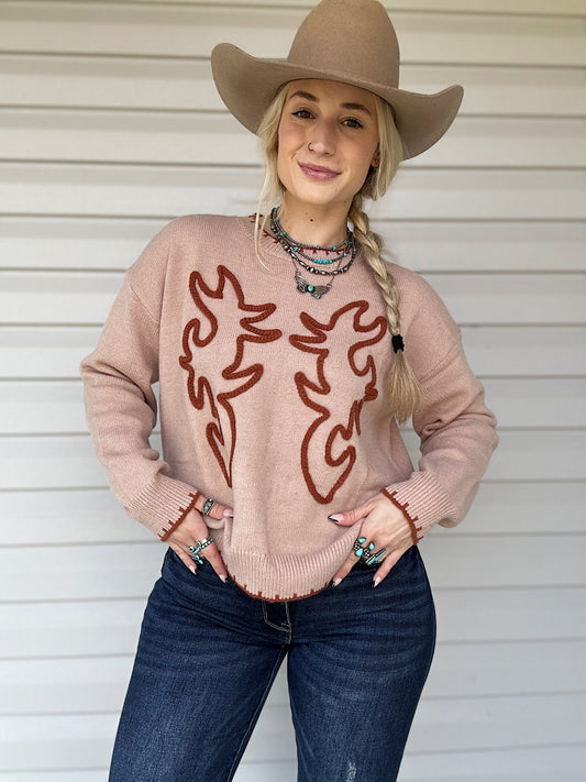 The Boot Stitch Sweater