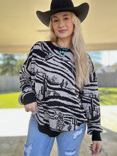 Load image into Gallery viewer, Wild West Zoo Sweater
