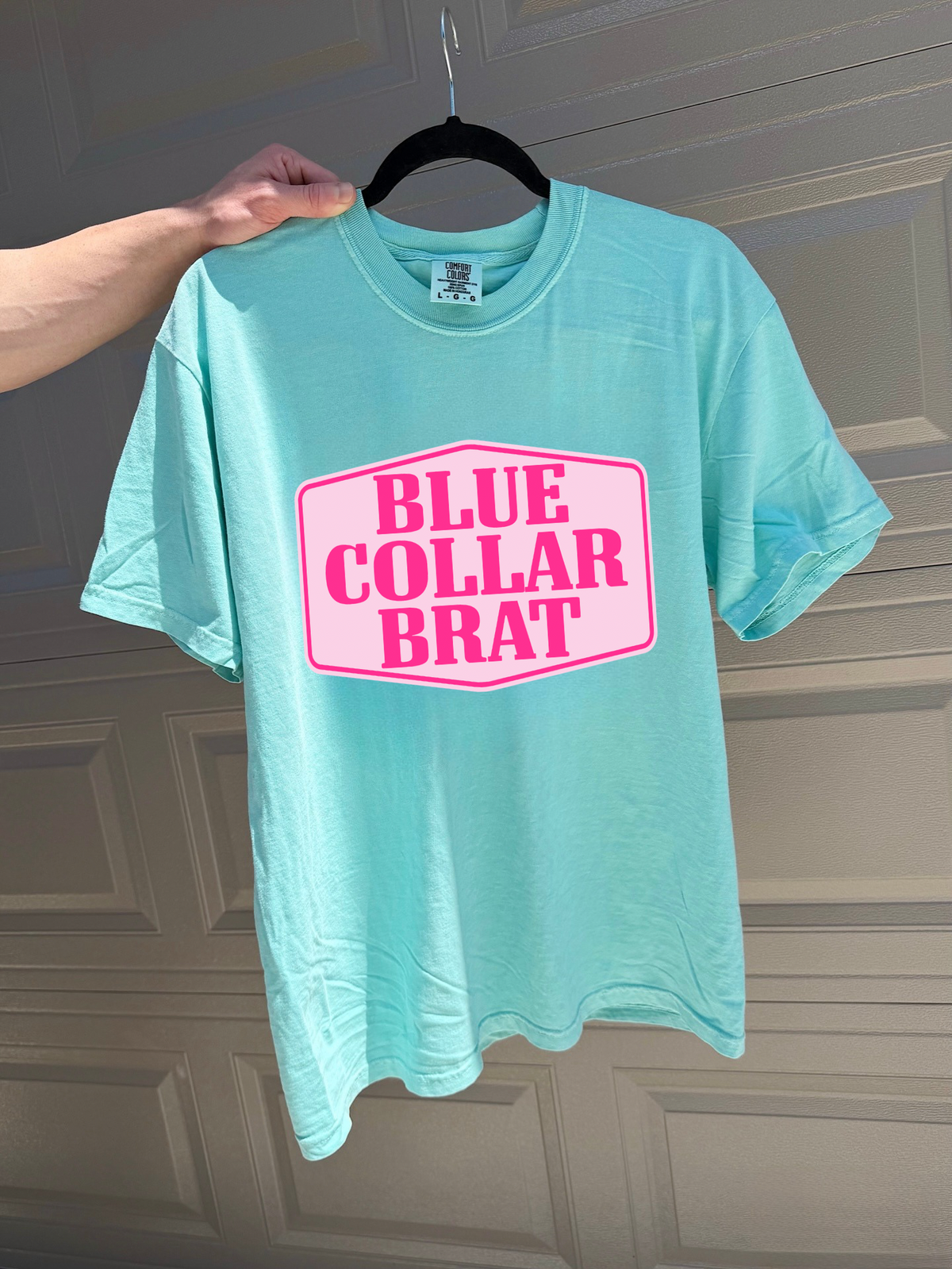 Blue Collar Brat COMFORT COLORS TEE