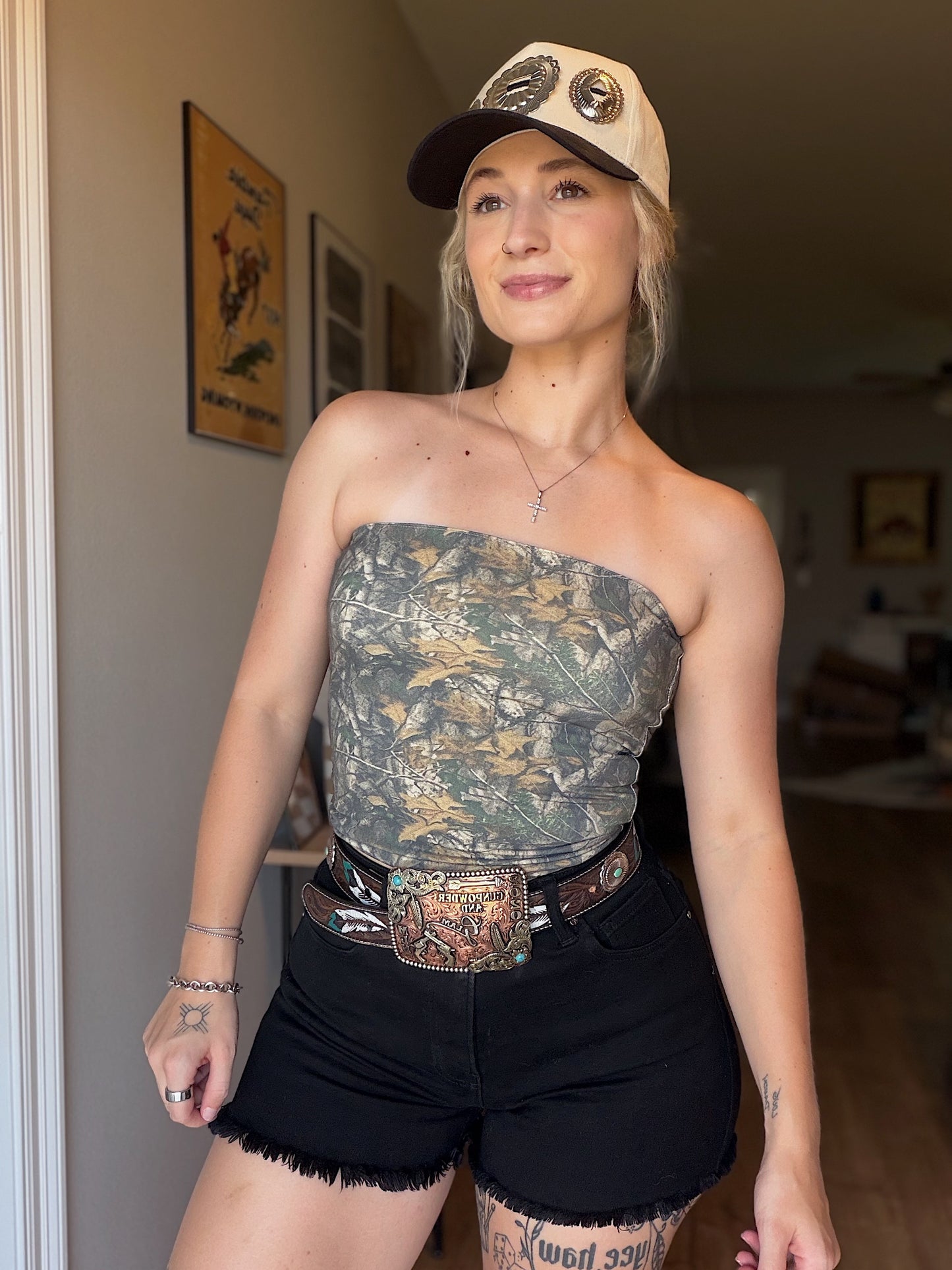 Camo Tube Top