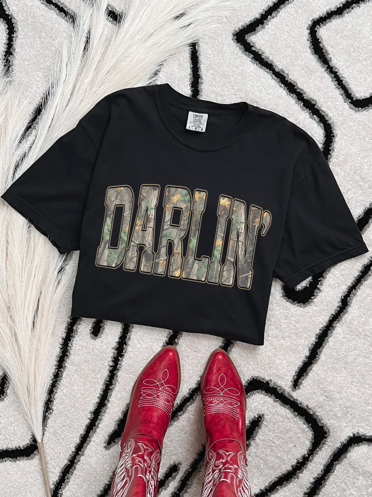 Camo Darlin’ COMFORT COLORS TEE