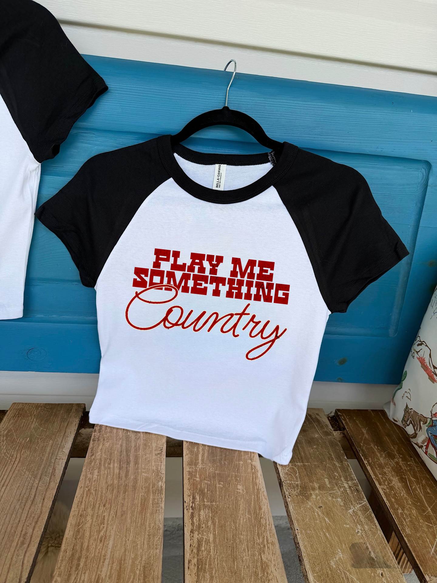 Play Me Something Country Baby Tee