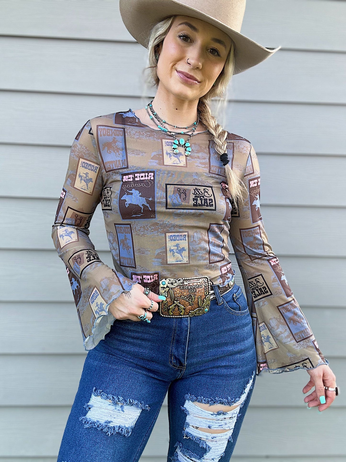 The Western Belle Top
