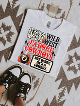 Load image into Gallery viewer, J’adore Cowboys Collage TEE or CREWNECK
