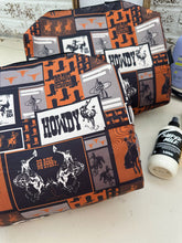 Load image into Gallery viewer, Cowboy Collage Toiletry Bag
