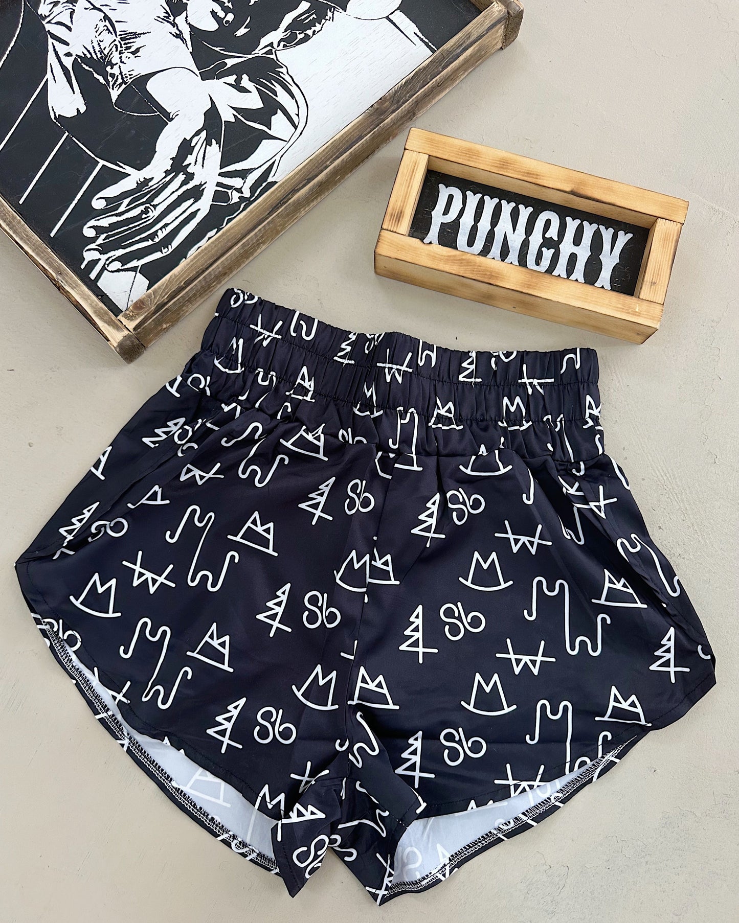 Cattle Brand Shorts